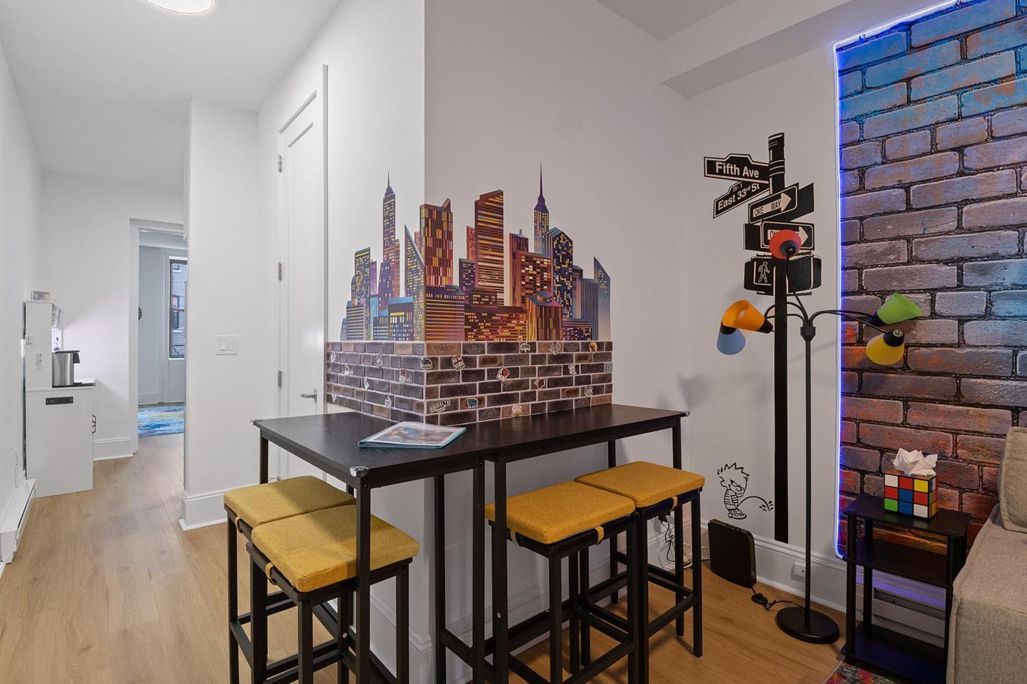 Funky & Colorful Urban Getaway, 20 Minutes To Nyc Apartment Hoboken Exterior photo