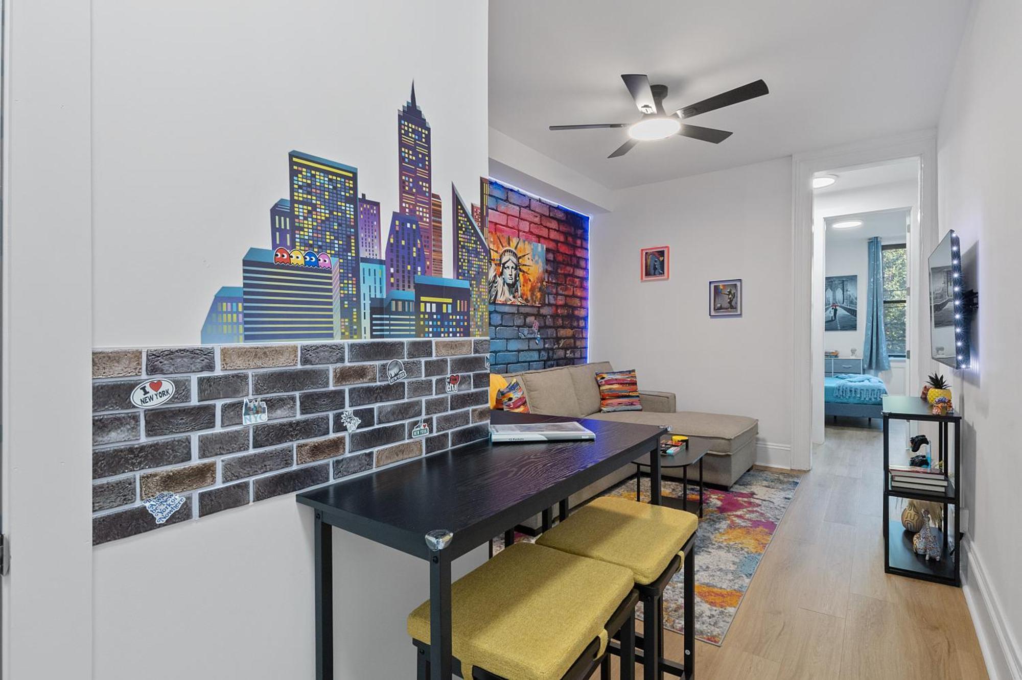 Funky & Colorful Urban Getaway, 20 Minutes To Nyc Apartment Hoboken Exterior photo