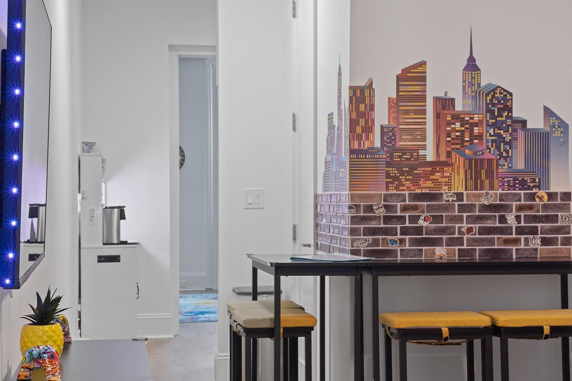 Funky & Colorful Urban Getaway, 20 Minutes To Nyc Apartment Hoboken Exterior photo