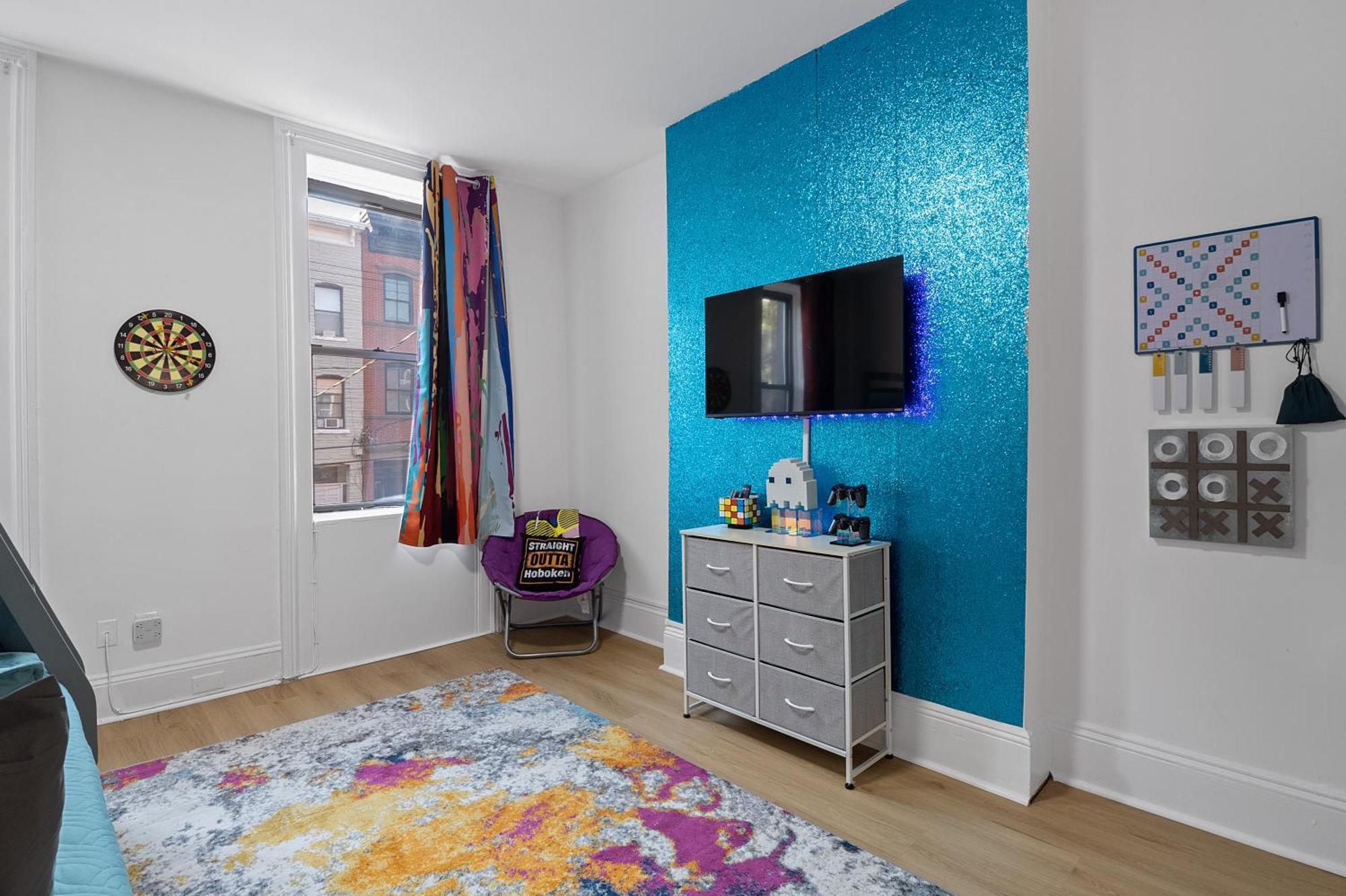 Funky & Colorful Urban Getaway, 20 Minutes To Nyc Apartment Hoboken Exterior photo