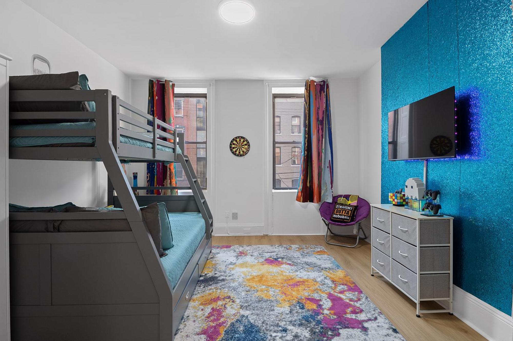 Funky & Colorful Urban Getaway, 20 Minutes To Nyc Apartment Hoboken Exterior photo